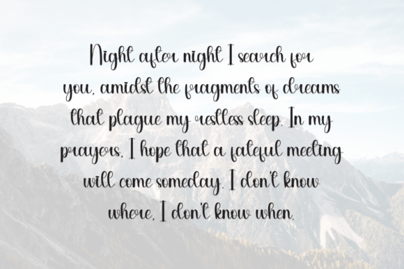 Greating Font - Preview 5