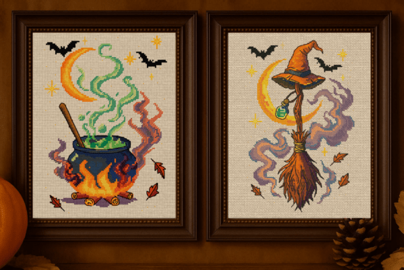 Halloween Cross Stitch Bundle