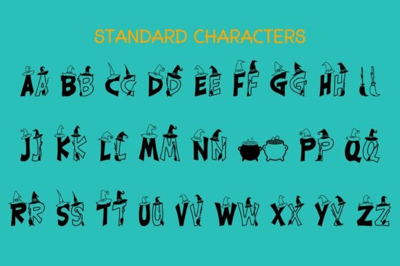 Hallowitch Font - Preview 1