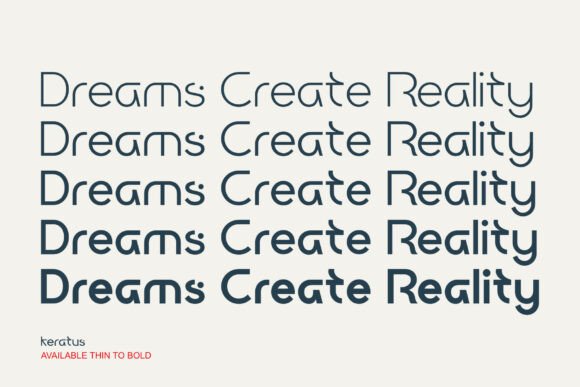 Keratus Font PNG with transparent background - Preview 2