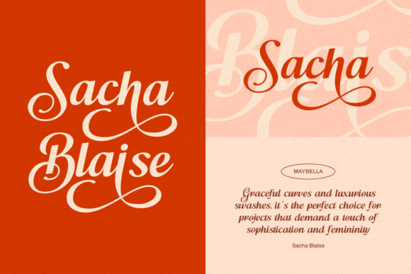 Maybella Font PNG with transparent background - Preview 3