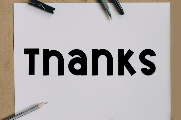 Note Teacher Font PNG with transparent background - Preview 2