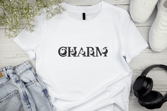 Occult Charm Magic Font PNG with transparent background - Preview 1