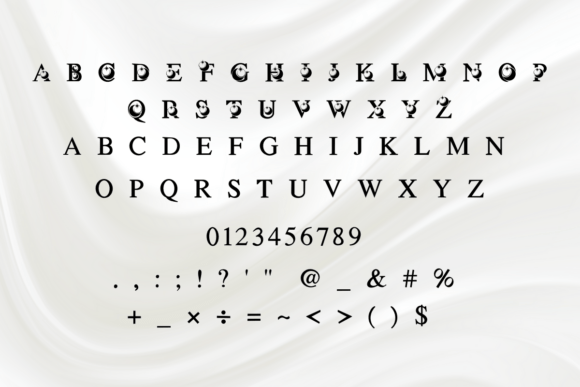 Occult Charm Magic Font PNG with transparent background - Preview 4