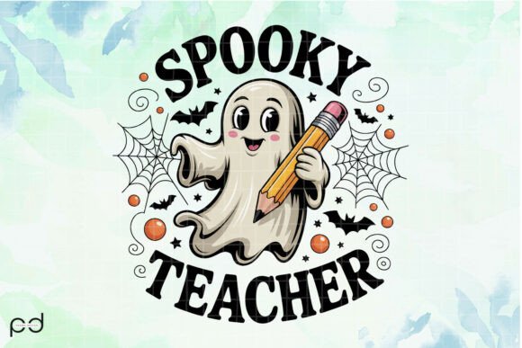 SPOOKY TEACHER Graphics