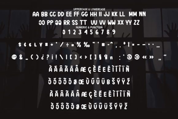 Scary Story Font PNG with transparent background - Preview 6