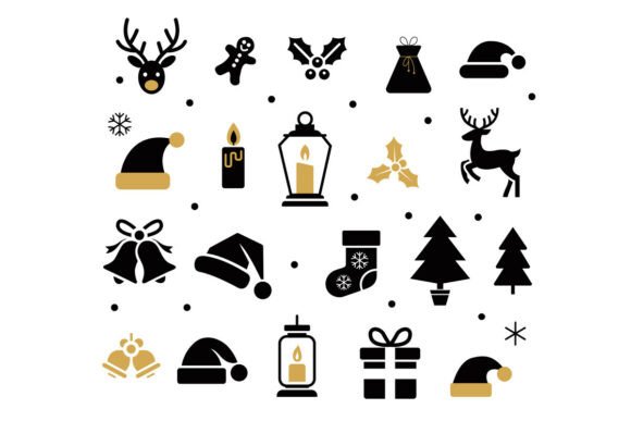Set of Christmas Icons,Collection