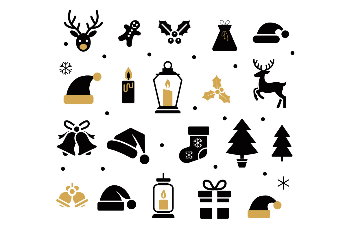 Set of Christmas Icons,Collection