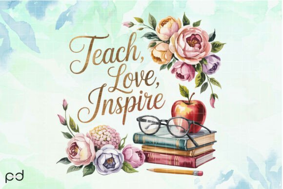 Teach, Love, Inspire Graphics
