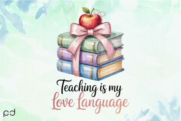 Teaching is My Love Language Graphics