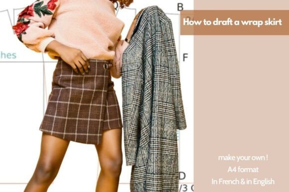 Wrap Skirt Drafting - Sewing DIY