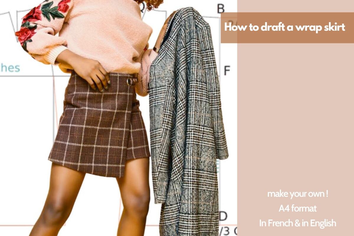 Wrap Skirt Drafting - Sewing DIY