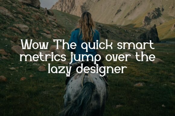 Anmo Font - Preview 3