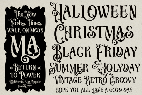 Auskane Font - Preview 1