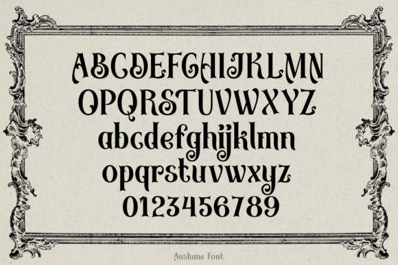 Auskane Font - Preview 3