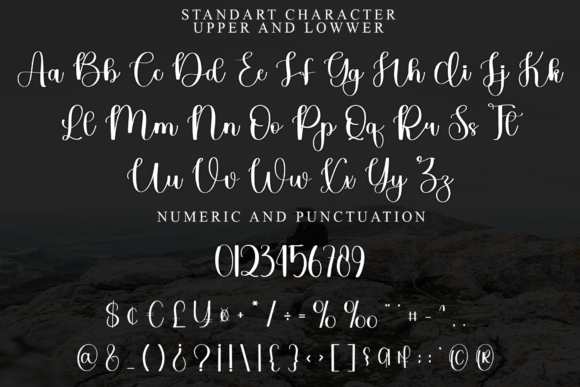 Birthday Christmas Font - Preview 4