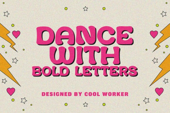 Boldisco Font - Preview 1