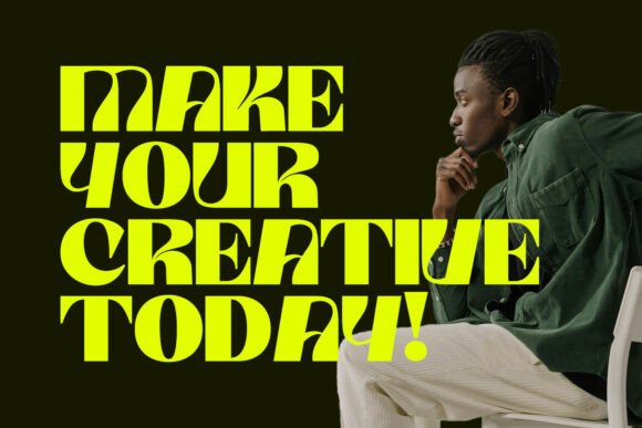 Boreck Display Font PNG with transparent background - Preview 1