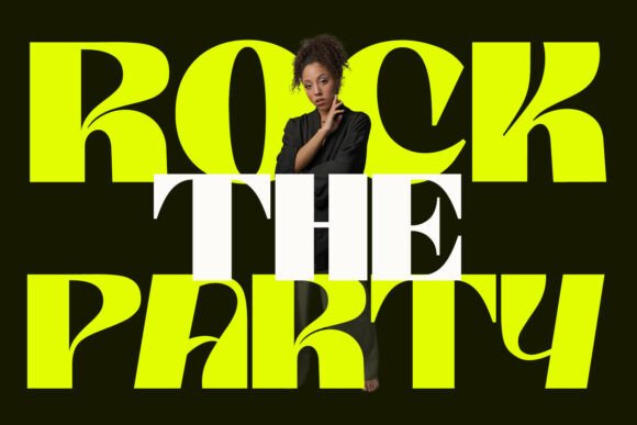 Boreck Display Font PNG with transparent background - Preview 2