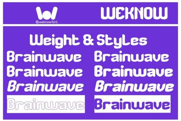 Brainwave Font - Preview 6