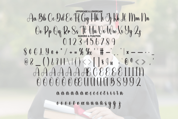Bright Graduation Font - Preview 6