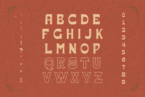 Carmesi Corte Font - Preview 1