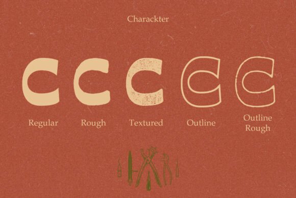 Carmesi Corte Font - Preview 2