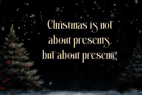 Christmas Fecsival Font - Preview 4