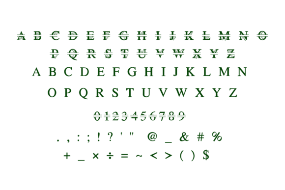 Christmas Ornaments Font - Preview 4