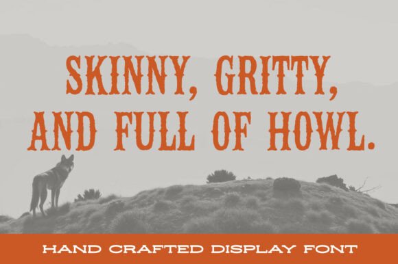 Coyote Ridge Font - Preview 1