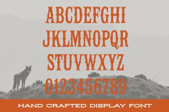 Coyote Ridge Font - Preview 2