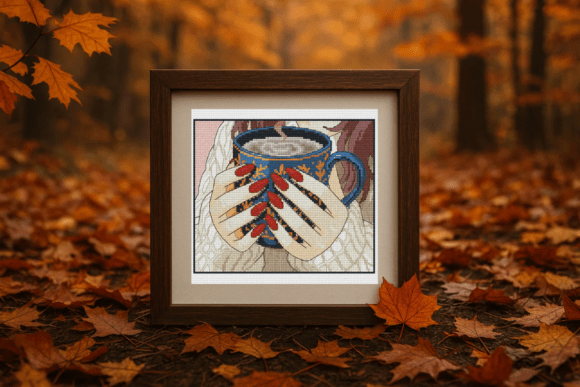 Cozy Autumn Cross Stitch Pattern