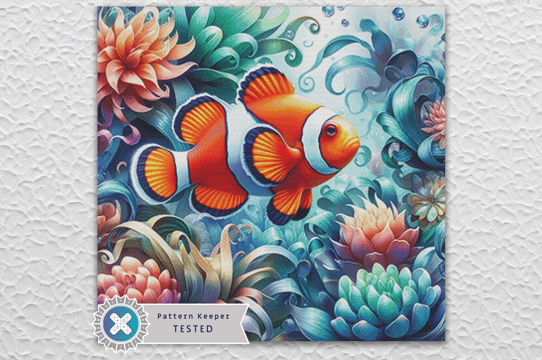Cross Stitch Pattern PDF Underwater