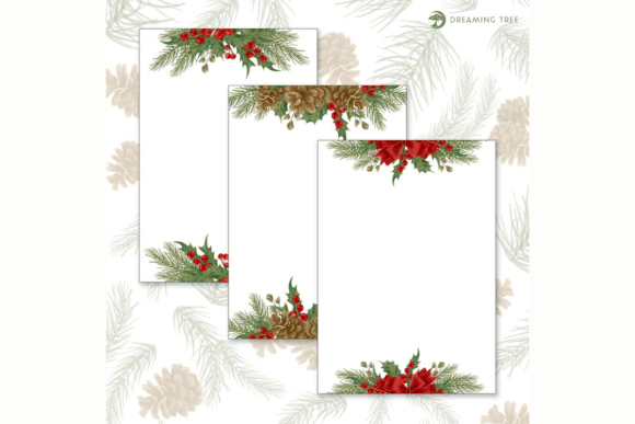 Frosted Fir Card Inserts