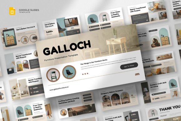 Furniture & Interior Google Slides