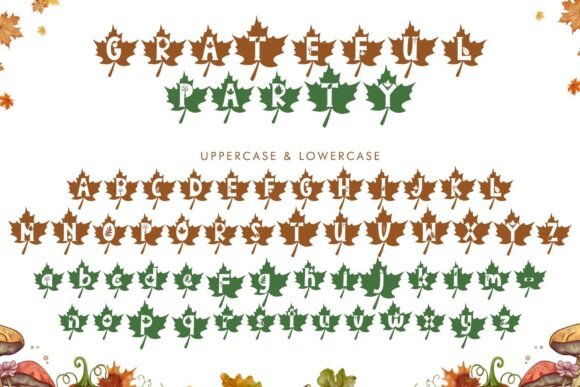 Grateful Autumn Font - Preview 3