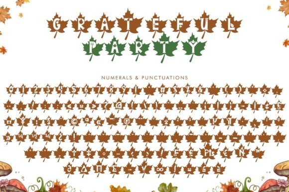 Grateful Autumn Font - Preview 4