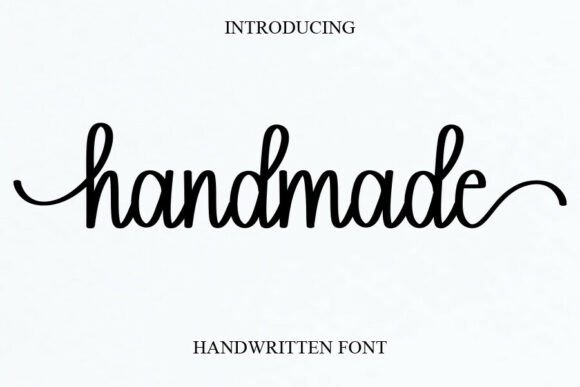 Handmade salma studio handwritten font preview