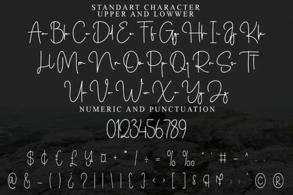 Lovely Handwrittern Font font preview - 1