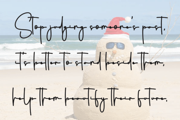Lovely Handwrittern Font font preview - 4