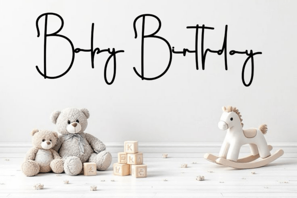 Lovely Handwrittern Font font preview - 6
