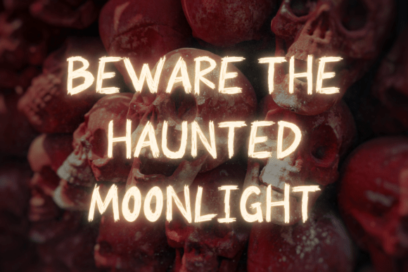 Mystery Halloween Font font preview - 4