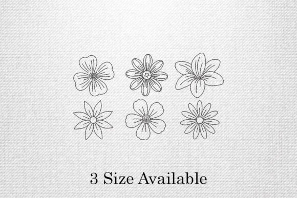Outline Flowers