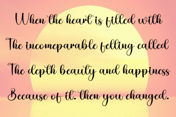 Outside Magnolia Font PNG with transparent background - Preview 6