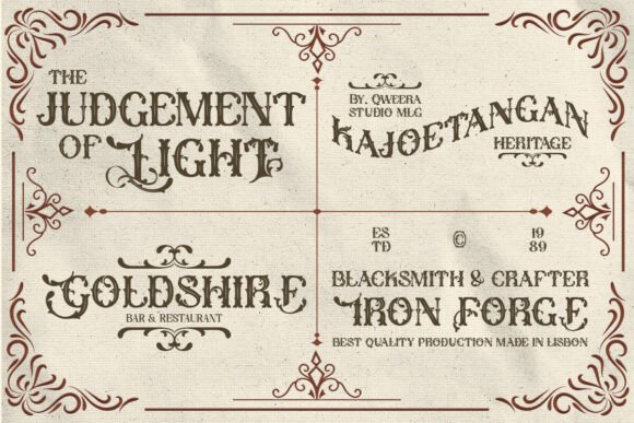 Royal Archduke Font font preview - 1