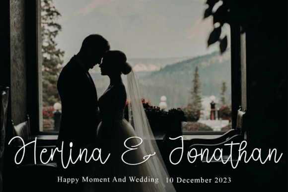Signature Handmade Font PNG with transparent background - Preview 5