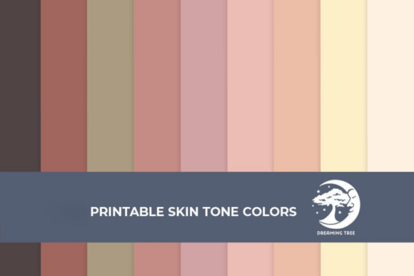 Preview of Skin Tone Printables