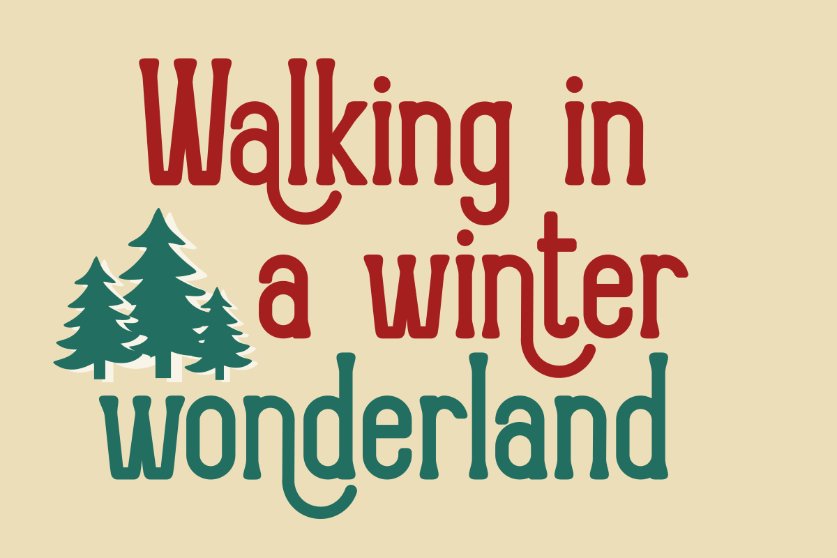 Snowfall Wonderland Font - photo 3