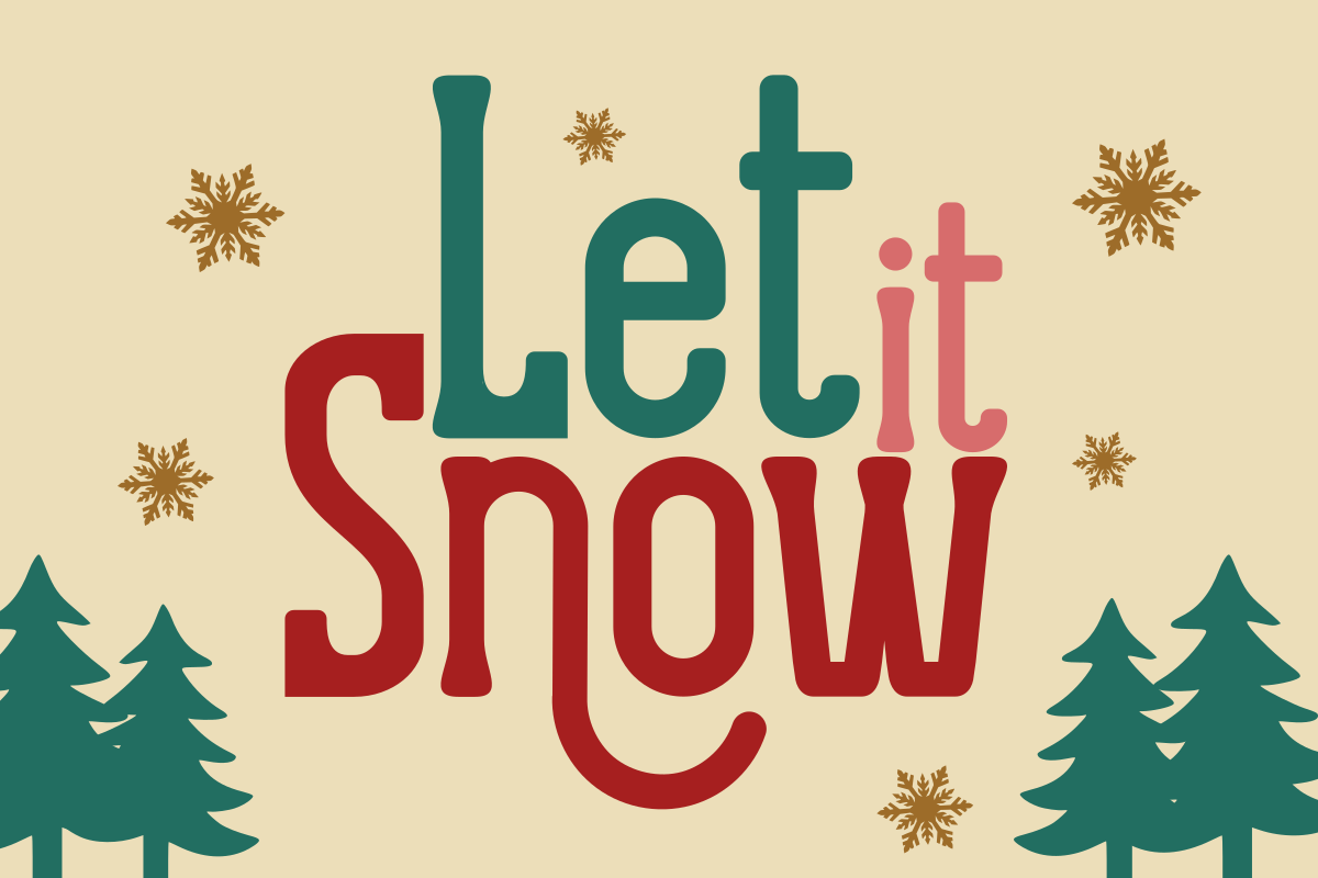 Snowfall Wonderland Font - photo 4