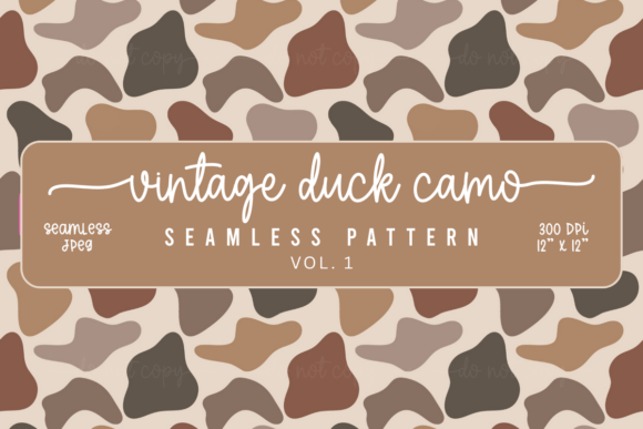 Vintage Duck Camo | Old School Camo